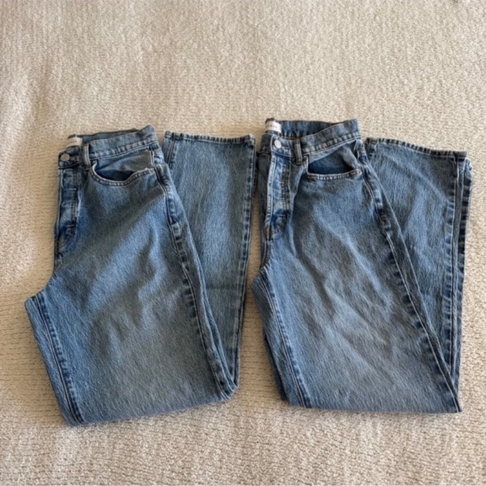 PacSun Women's Straight Leg Blue Jeans